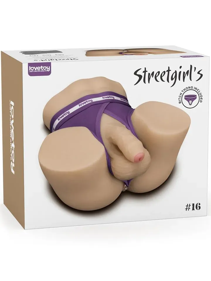 Bild 1 för Streetgirls #16 With Dildo 4 kg Sexdocka
