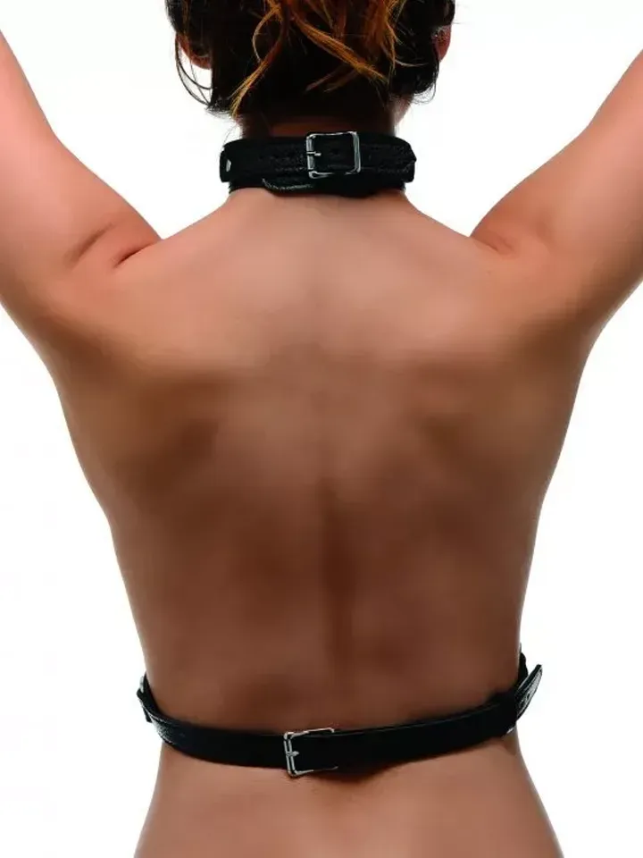 Bild 2 för Strict: Female Chest Harness, S/M