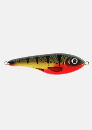Produktfoto för Strike Pro Buster Jerk sjunkande 15 cm jerk Red Perch