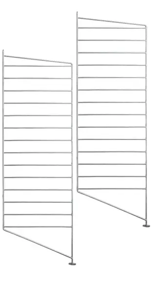 Produktfoto för String, Golvgavel 85x30 cm Galvaniserad 2-pack