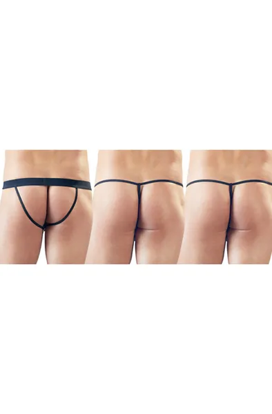 Bild 2 för Strings - Pack of 3 Styles - Black