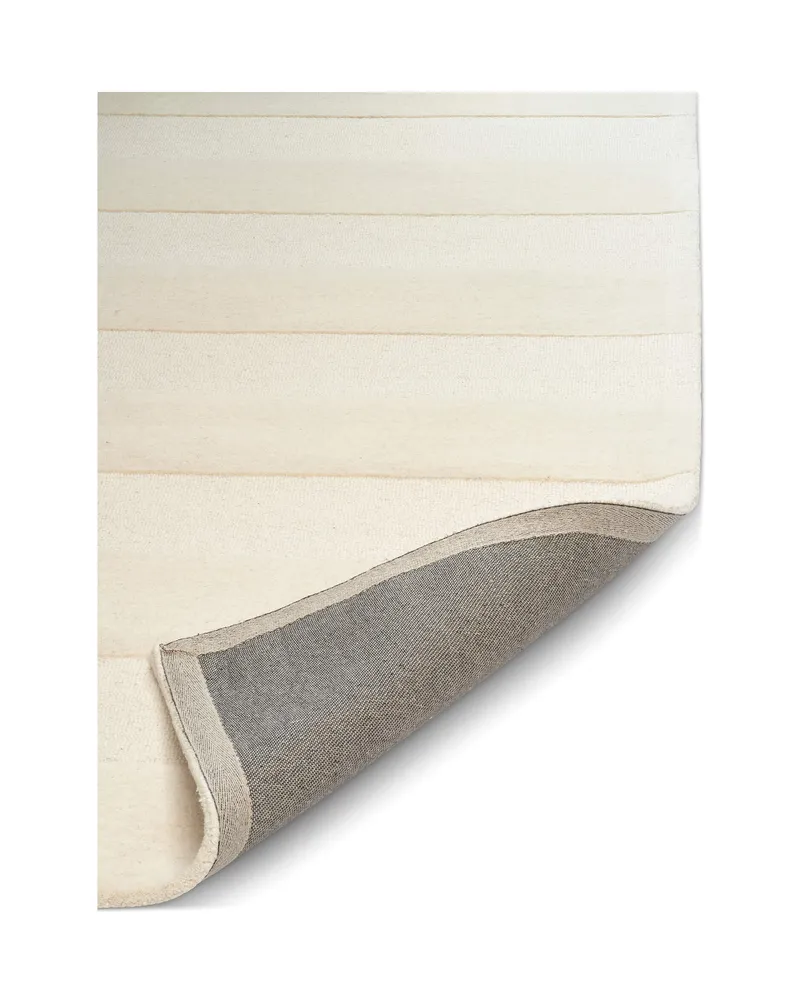 Bild 2 för Stripe boucle matta ivory