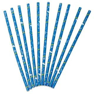 Produktfoto för Studenten sugrör 24-pack