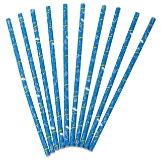 Produktfoto för Studenten sugrör 24-pack