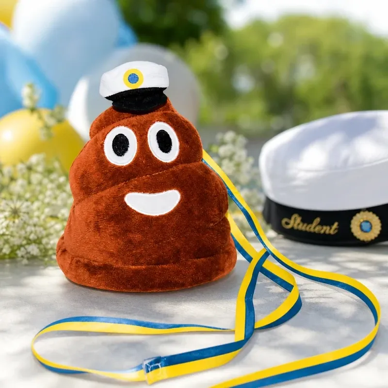 Bild 2 för Studentnalle Poo Emoji