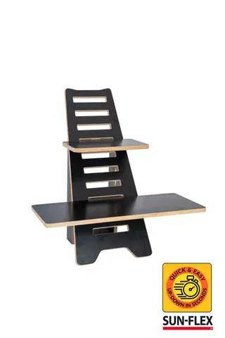 Produktfoto för SUN-FLEX® Bord Easydesk Rise svart