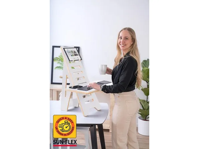 Alternativ bild 0 för SUN-FLEX® Bord Easydesk Rise vit