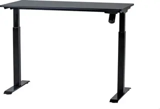 Produktfoto för Sun-Flex® Easydesk Elite 120x60 cm elektrisk, sort