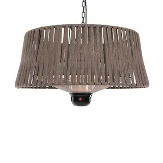 Produktfoto för Sunred Hängande terrassvärmare Artix Corda 1800 W halogen brun