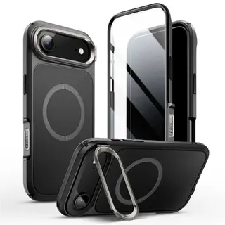 Produktfoto för Supcase iPhone Air Mobilskal Magsafe Ares Flip - Svart
