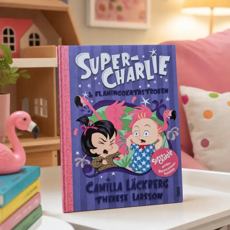Bild 2 för Super-Charlie och flamingokatastrofen av Camilla Läckberg & Therese Larsson