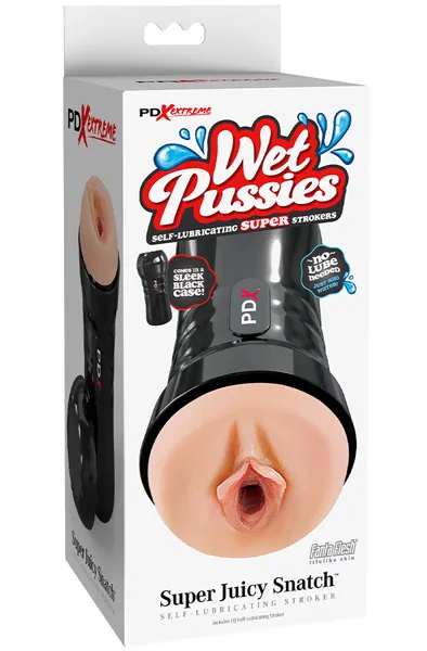 Bild 1 för Super Juicy Snatch Self-Lubricating Stroker Lösvagina