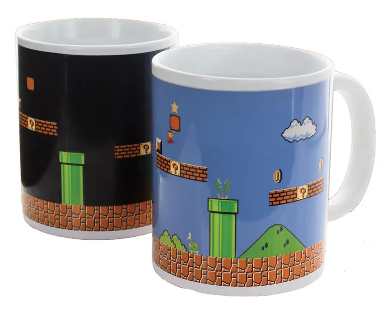 Alternativ bild 0 för Super Mario Bros Heat Change Mugg