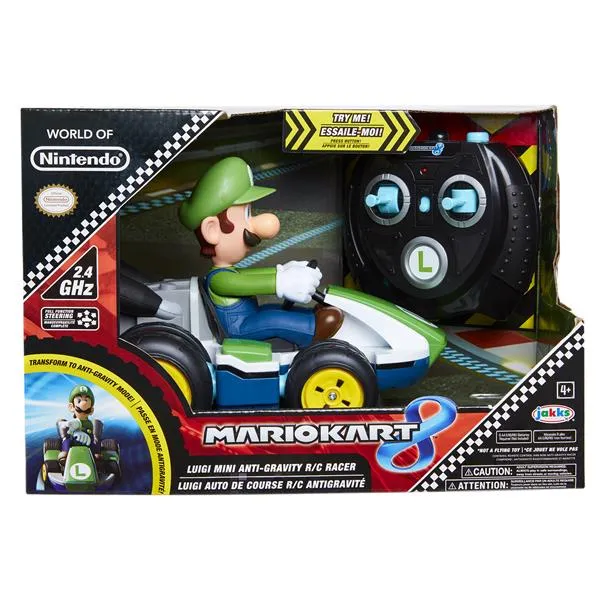 Alternativ bild 0 för Super Mario Kart Luigi Mini RC Racer