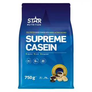 Produktfoto för Supreme Casein, 750 g, Chocolate Banana