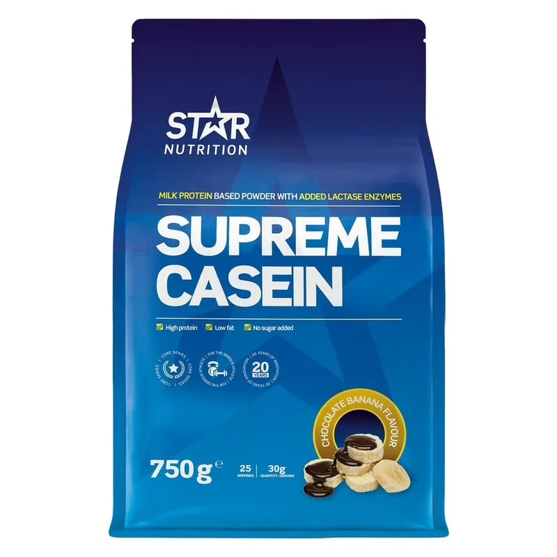 Alternativ bild 0 för Supreme Casein, 750 g, Chocolate Banana