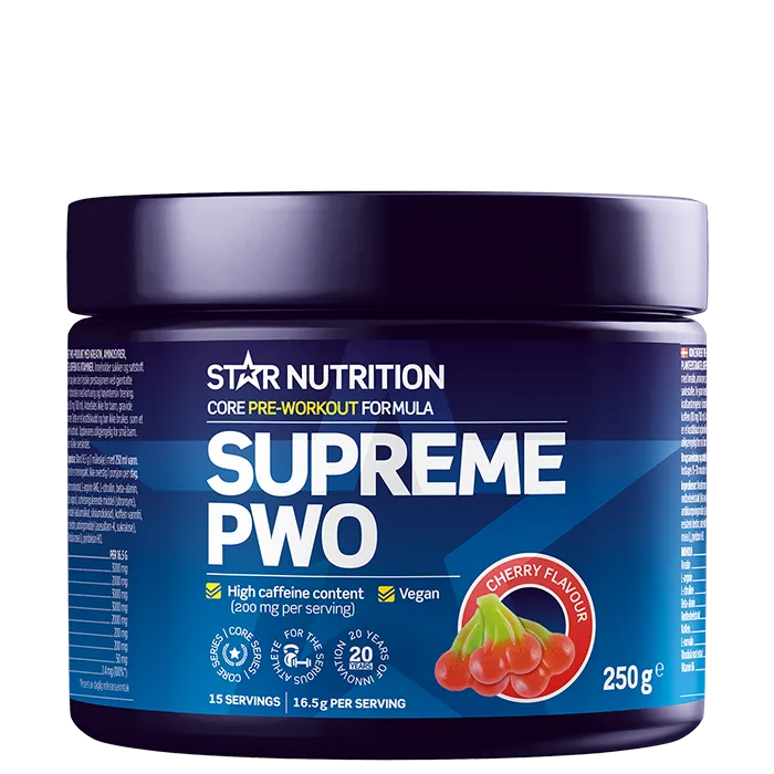 Alternativ bild 0 för Supreme PWO, 250 g, Cherry