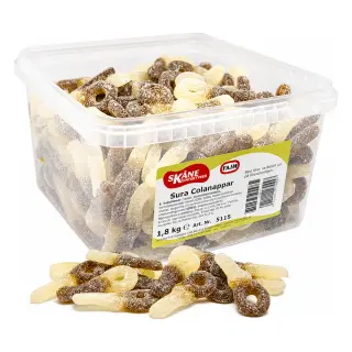 Produktfoto för Sura Colanappar - 1,8 kg