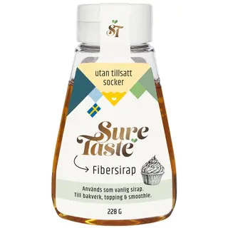 Produktfoto för Sure Taste Fibersirap 228 g