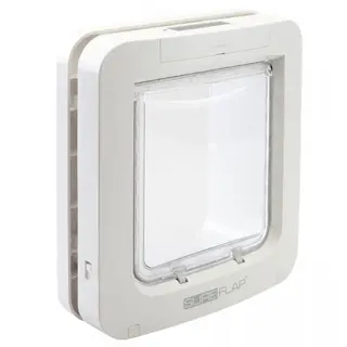 Produktfoto för Sureflap Kattdörr t.chip vit