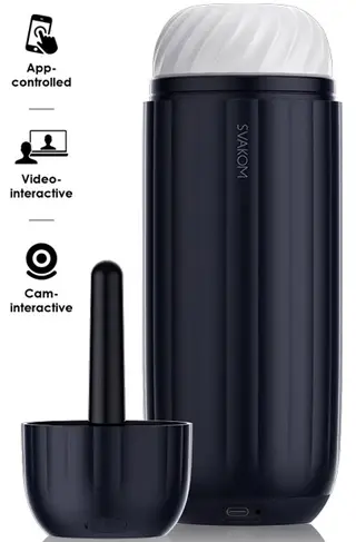 Produktfoto för Svakom Connexion: Sam Neo 2 Pro, Interactive Suction Heat Masturbator