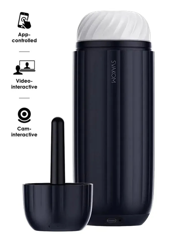 Bild 1 för Svakom Connexion: Sam Neo 2 Pro, Interactive Suction Heat Masturbator