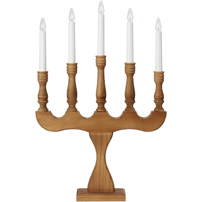 Bild 1 för Svaneholm Adventljusstake Brun