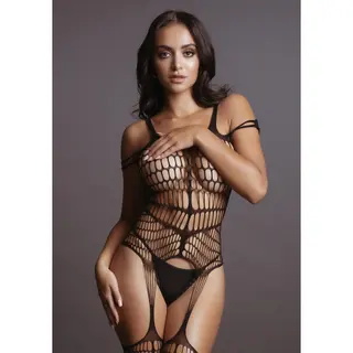 Produktfoto för Svart Bodystocking