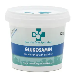 Produktfoto för Svenska Djurapoteket Glukosamin (120 g)