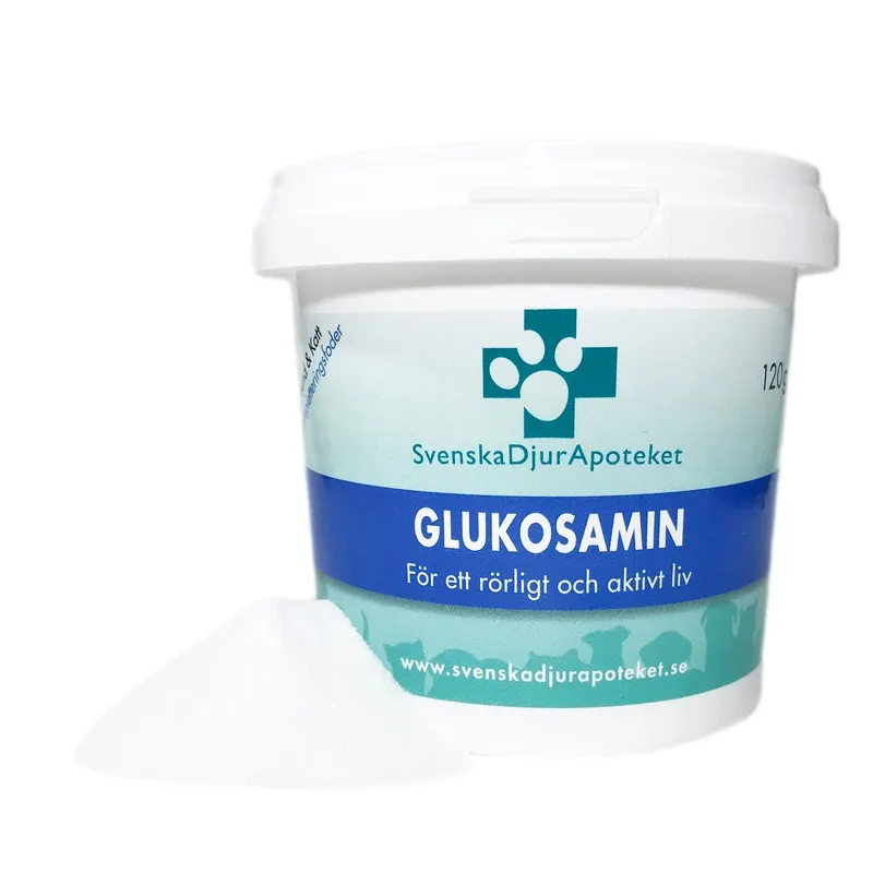 Bild 1 för Svenska Djurapoteket Glukosamin (250 g)