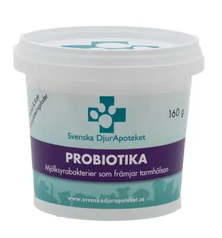 Produktfoto för Svenska Djurapoteket Probiotika (160 g)