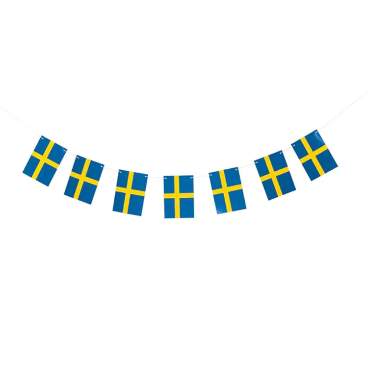 Alternativ bild 0 för Svenska Flaggan Girlang