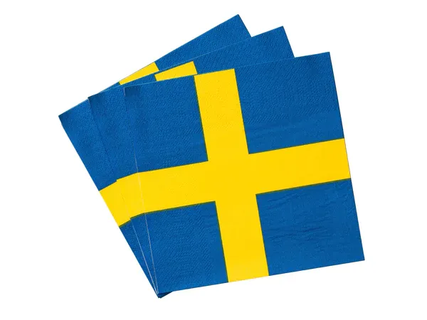 Alternativ bild 0 för Svenska Flaggan Servett 20-pack