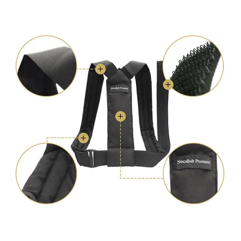Bild 2 för SWEDISH POSTURE Flexi Posture Brace