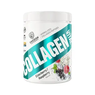 Produktfoto för Swedish Supplements Collagen Vital Elderflower Raspberry 400 gram