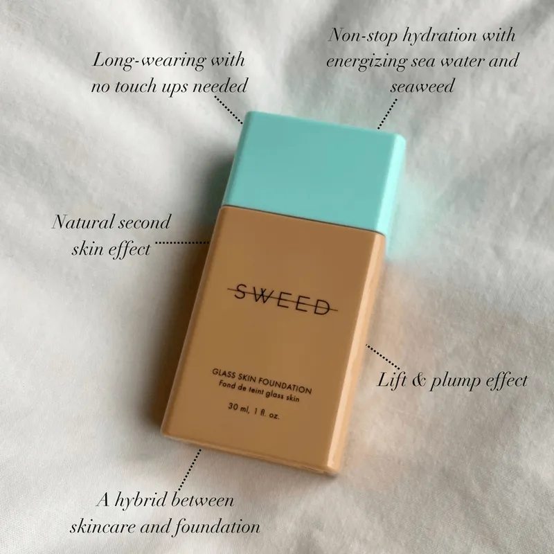 Bild 6 för SWEED Glass Skin Foundation 12 30 ml