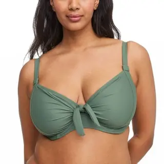 Produktfoto för Swegmark Bahamas Excellent Bikini Wire Bra Oliv B 90 Dam