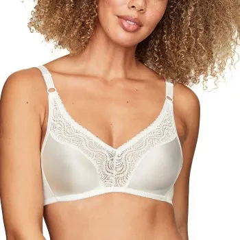 Alternativ bild 0 för Swegmark BH Glitter Soft Bra Vanilj D 70-75 Dam