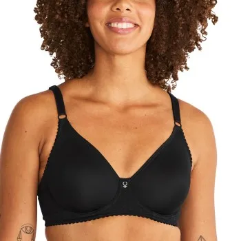 Alternativ bild 0 för Swegmark BH Iris Wire Bra Svart polyamid C 85 Dam