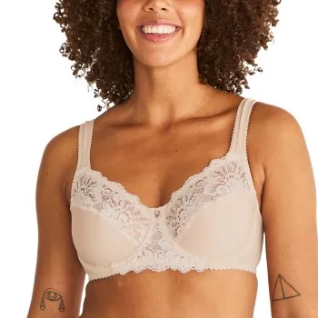Alternativ bild 0 för Swegmark BH Support Wire Bra Beige C 75 Dam