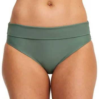 Alternativ bild 0 för Swegmark Sicily Excellent Folded Bikini Briefs Oliv 48 Dam