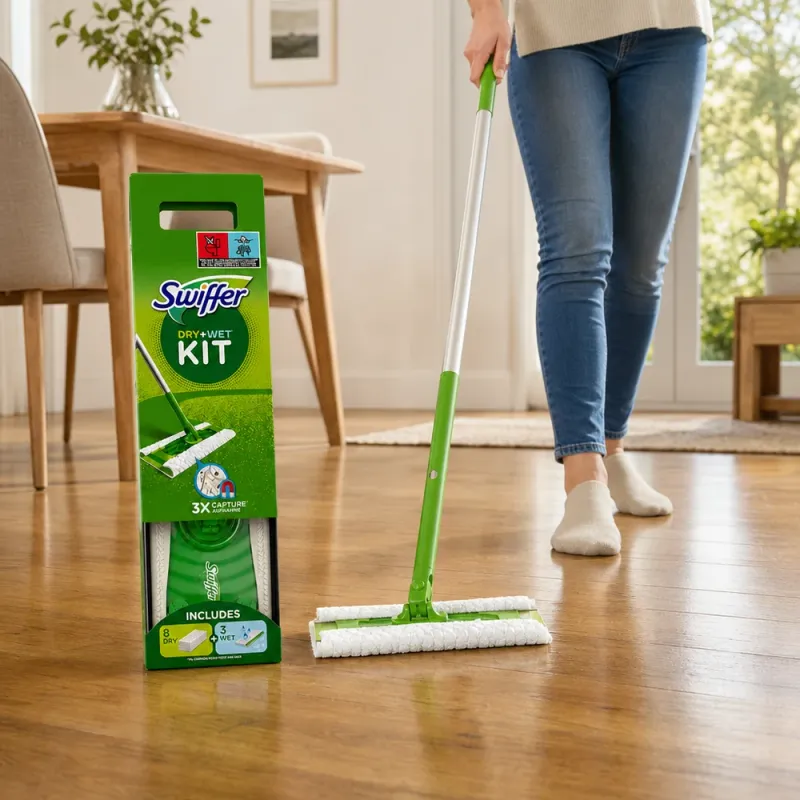 Bild 2 för Swiffer Floor Handle 1 (+8dry +3wet)