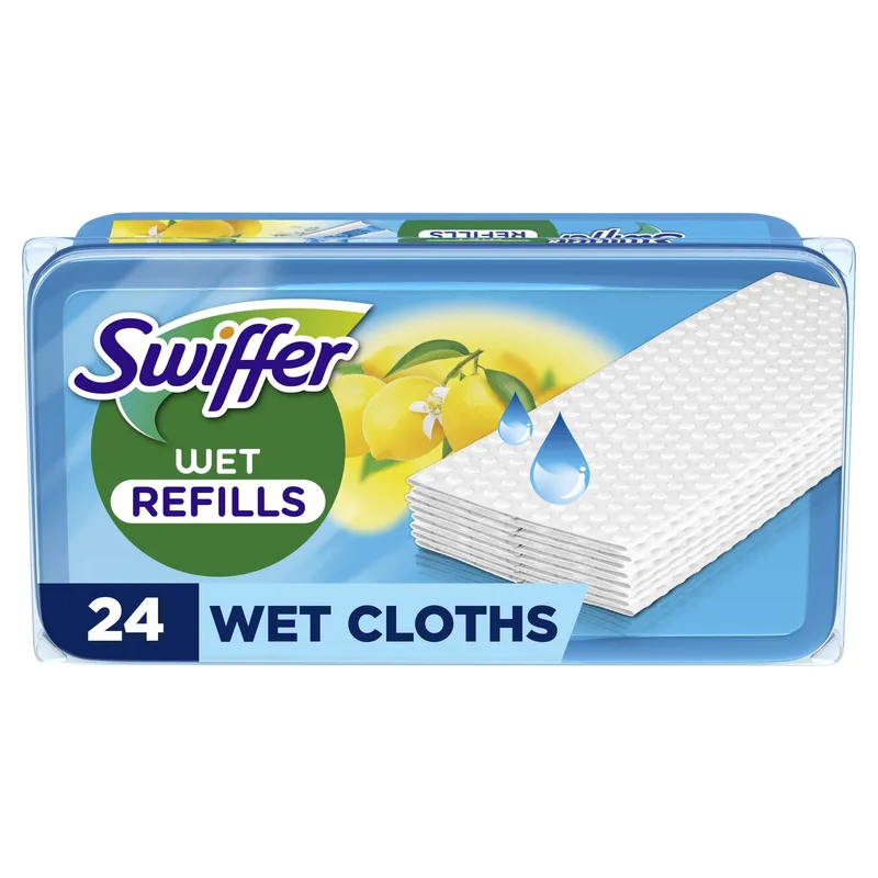 Bild 2 för Swiffer Floor Rengöringsdukar Wet Citrus 24-pack