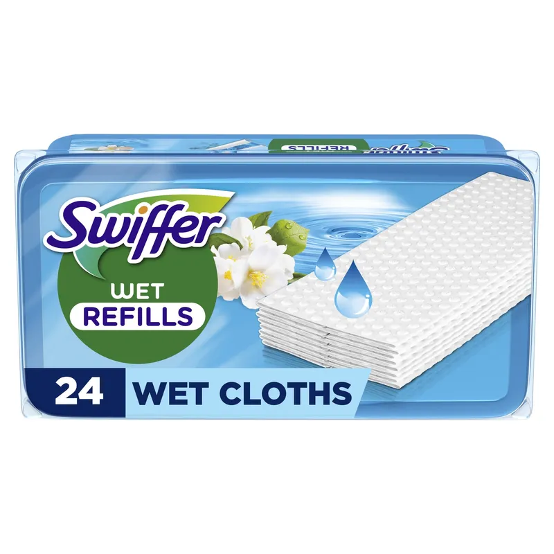 Bild 2 för Swiffer Floor Wet Refills Morning Fresh 24-pack