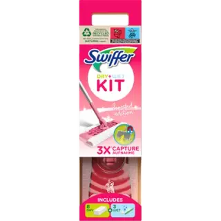 Produktfoto för Swiffer Sweeper Starter Kit mopp Pink