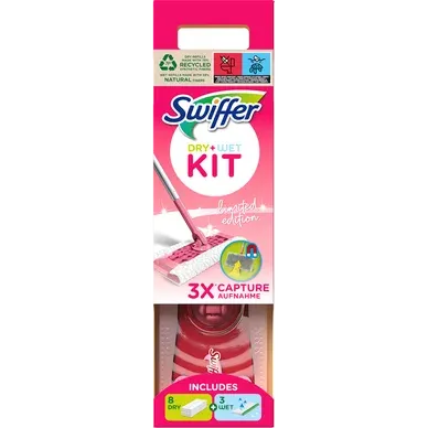 Alternativ bild 0 för Swiffer Sweeper Starter Kit mopp Pink