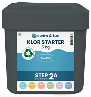Produktfoto för Swim & Fun Klor Starter Fast Dissolving Granules 5 kg