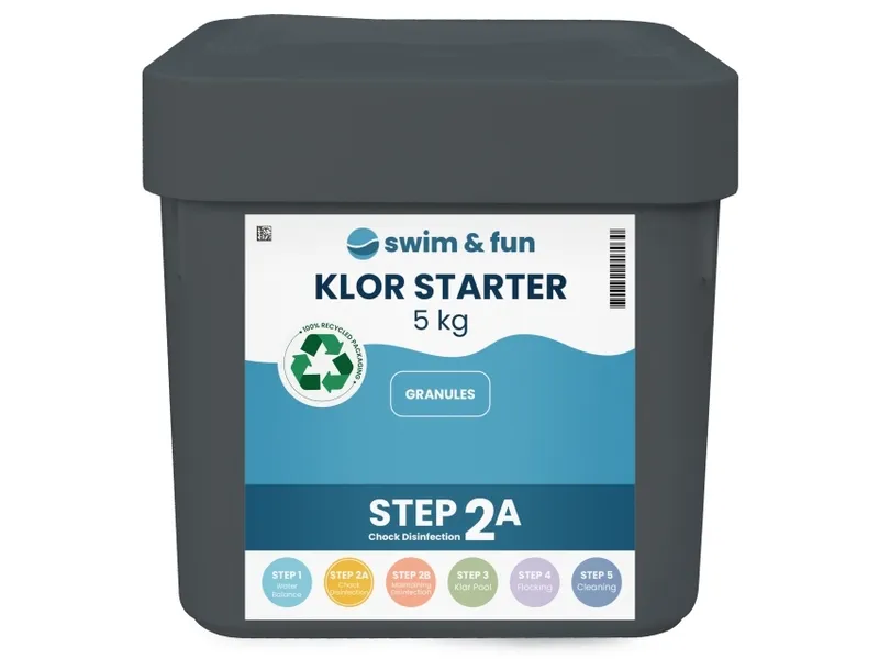 Alternativ bild 0 för Swim & Fun Klor Starter Fast Dissolving Granules 5 kg