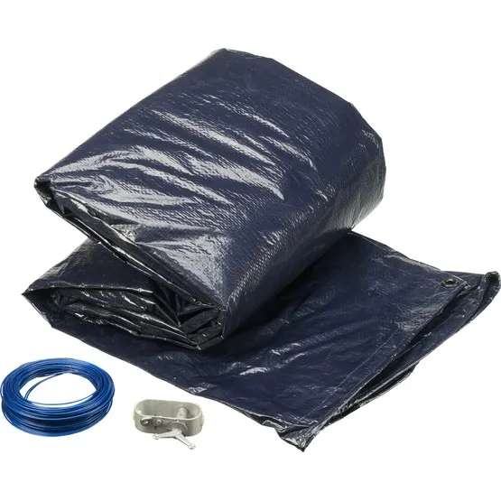 Alternativ bild 0 för Swim And Fun - Pool Cover Winter for Pool Size 730 x 375 cm