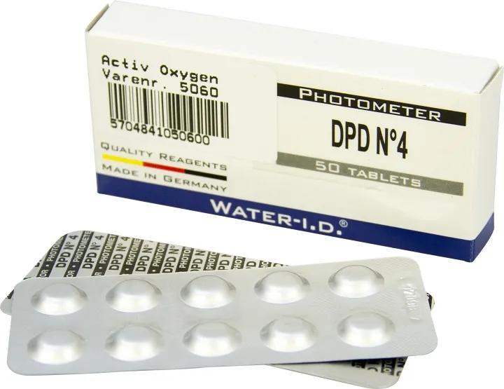 Alternativ bild 0 för Swim & Fun Pool Lab Refill DPD No. 4 Aktivt ilt 50 pcs